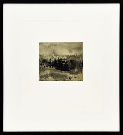 Anish Kapoor "Blackness from Her Womb 6" Edition Autographed Framed