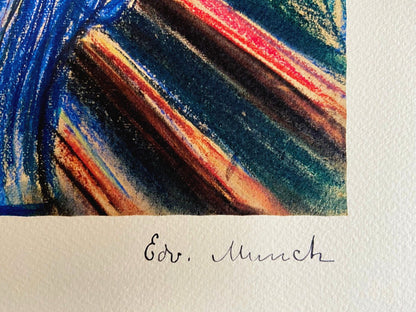 Edvard Munch Museum 'Scream' Lithograph Coa