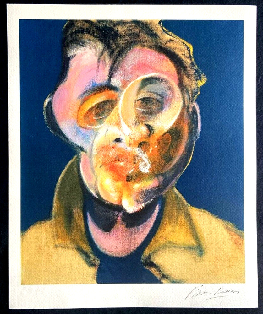 Francis Bacon Lithograph Signed Op Metropolitan Museum Cataloged