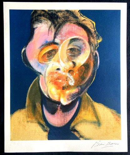 Francis Bacon Lithograph Signed Op Metropolitan Museum Cataloged