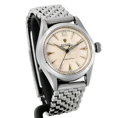 Rolex Ar Bubble Back 5006 Ivory Case: 29Mm29Mm Men'S Used Watch #122310