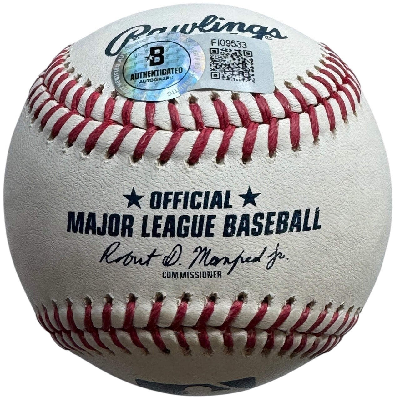 Jackson Holliday Autographed Official Major League Baseball (Beckett)