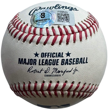 Jackson Holliday Autographed Official Major League Baseball (Beckett)