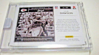 Len Dawson 2018 Panini One Bronze Game Used Dual