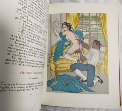 Diderot Les Bijoux Indiscrets 1969 Limited Edition Leather Binding Genia Minache