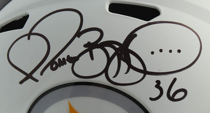 Jerome Bettis Signed Steelers Matte White Full