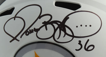 Jerome Bettis Signed Steelers Matte White Full
