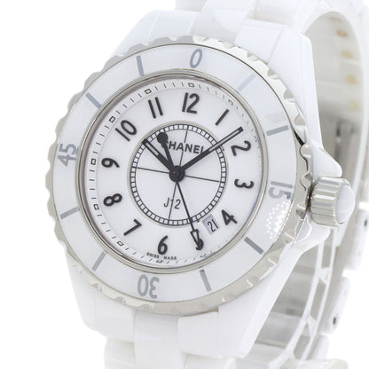 Chanel J12 1.3 "White Ceramic Watches H0968 Ceramic/Ceramic