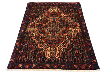 Handmade Farmho Boho Geometric Style Oriental Rug
