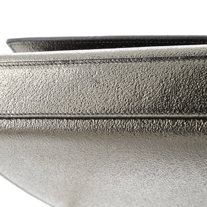 Saint Laurent Classic Monogram Crossbody Bag Metallic Leather Medium