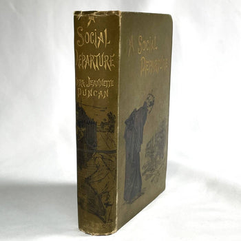 A Social Departure By Sara Jeannette Duncan, 1893, Illustrated By F.H. Townsend