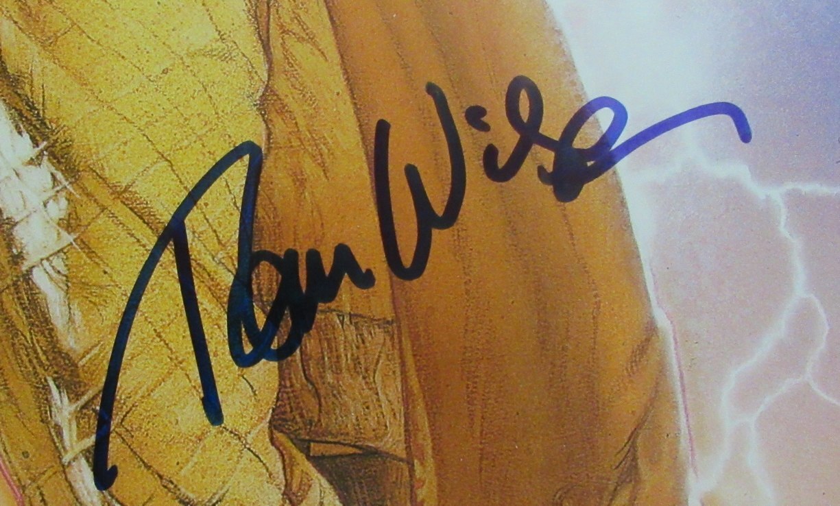 Back To The Future Ii Signed/Auto Michael J Fox Lloyd + 2 (4) 27X40 Poster Jsa