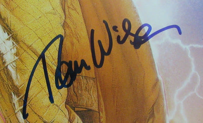 Back To The Future Ii Signed/Auto Michael J Fox Lloyd + 2 (4) 27X40 Poster Jsa