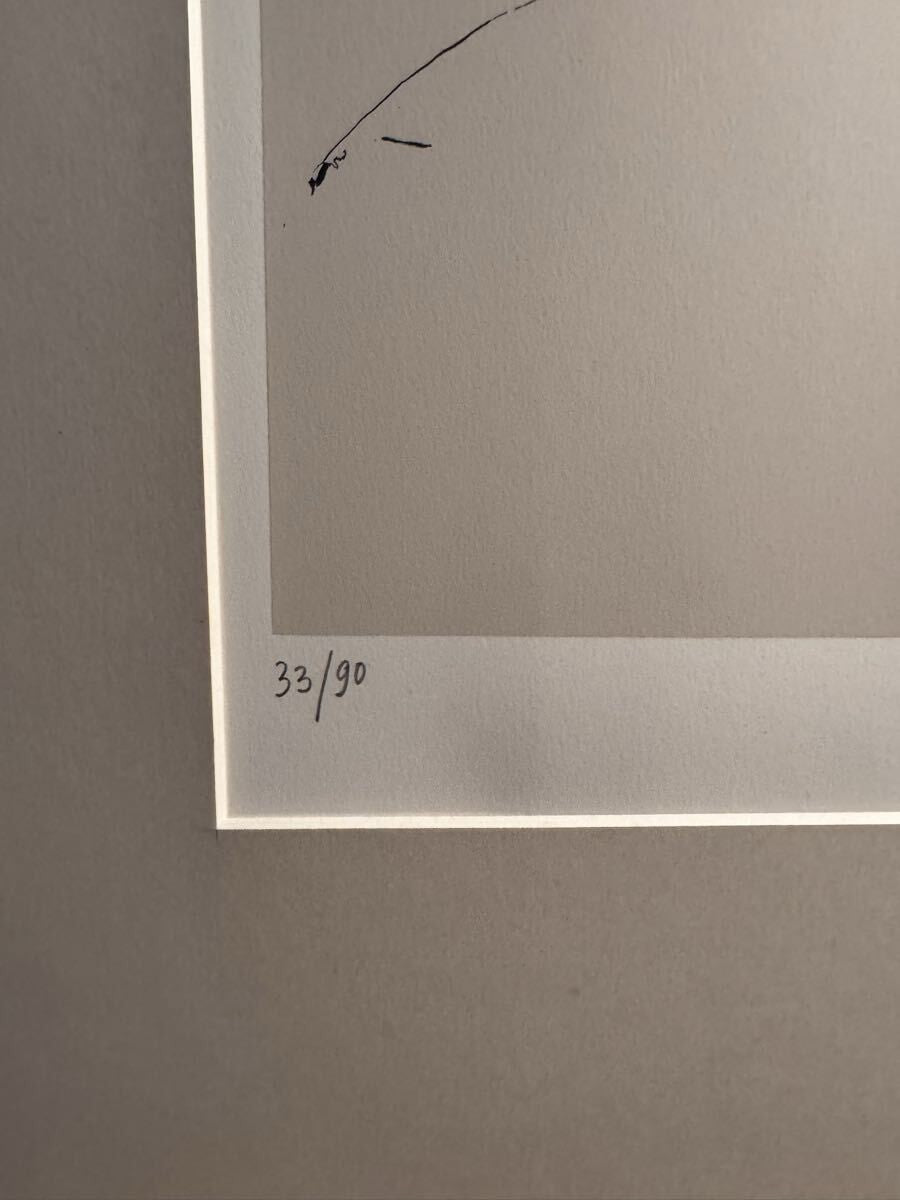 Pericle Fazzini Italian Woman Signed Lithograph Nude Figure Art 33/90 Italy