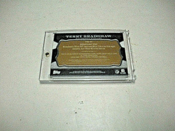 Terry Bradshaw 09 Topps 3X Threads Game  Triple