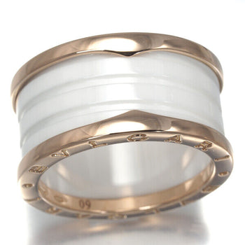Bvlgari Ring B.Zero1 4-Band Eu60 18K 750 Rose Gold/Ceramic