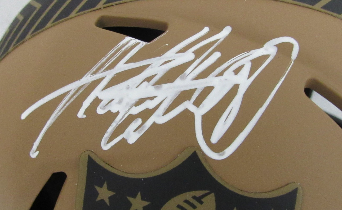 Adrian Peterson Signed/Autographed Mini Football Helmet Vikings Beckett 200045