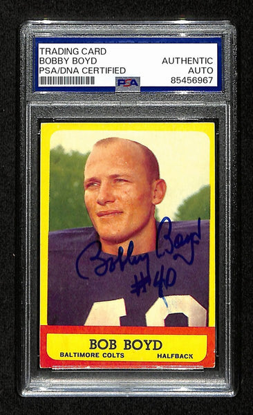 Bob Boyd Signed/Autographed 1963 Topps Card #11