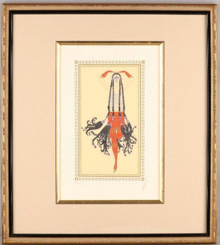 Erte - Scheherazade Original Lithograph Print Signed Numbered Ed300 Framed