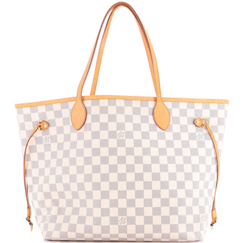 Louis Vuitton Neverfull Nm Tote Damier Mm