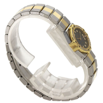 Chopard St. Moritz 12P Diamond Watches 25/8067-11 Stainless Steel/Stainless ...