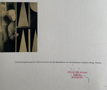 Auguste Herbin Lithograph Coa Numbered A Hand