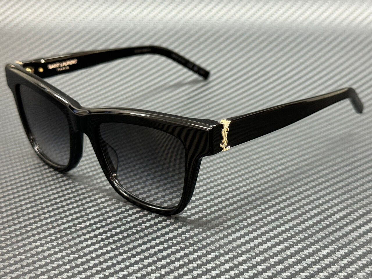 Saint Laurent Sl M106 002 Black Grey Gradient