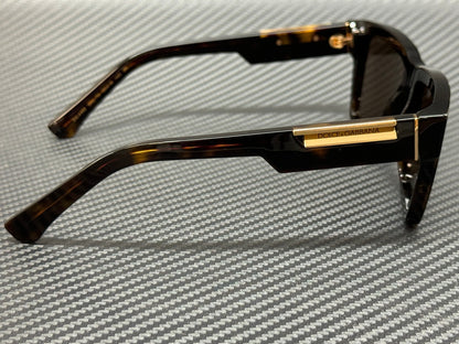 DOLCE & GABBANA DG4465 502 73 Havana Brown Men's 55 mm Sunglasses