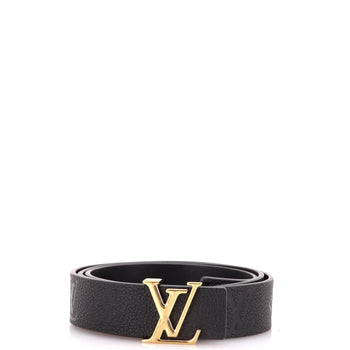 Louis Vuitton Lv Initiales Reversible Belt Leather Medium