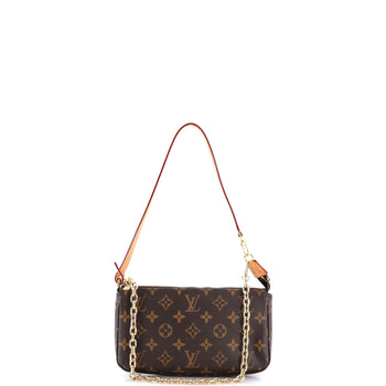 Louis Vuitton Chain Pochette Accessoires Nm Monogram Canvas