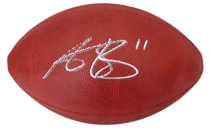 A.J. Brown Signed/Auto Super Bowl Lix Logo Duke Football Eagles Beckett 195541