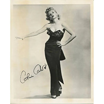 Photo Corinne Calvet Autographed/ Signed 8x10