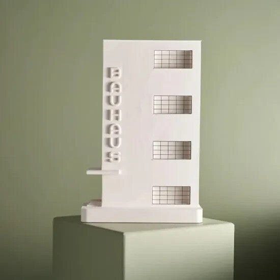 Chisel & Mouse/ Bauhaus Dessau - mini plaster sculpture