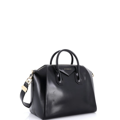 Givenchy Antigona Bag Glazed Leather Medium