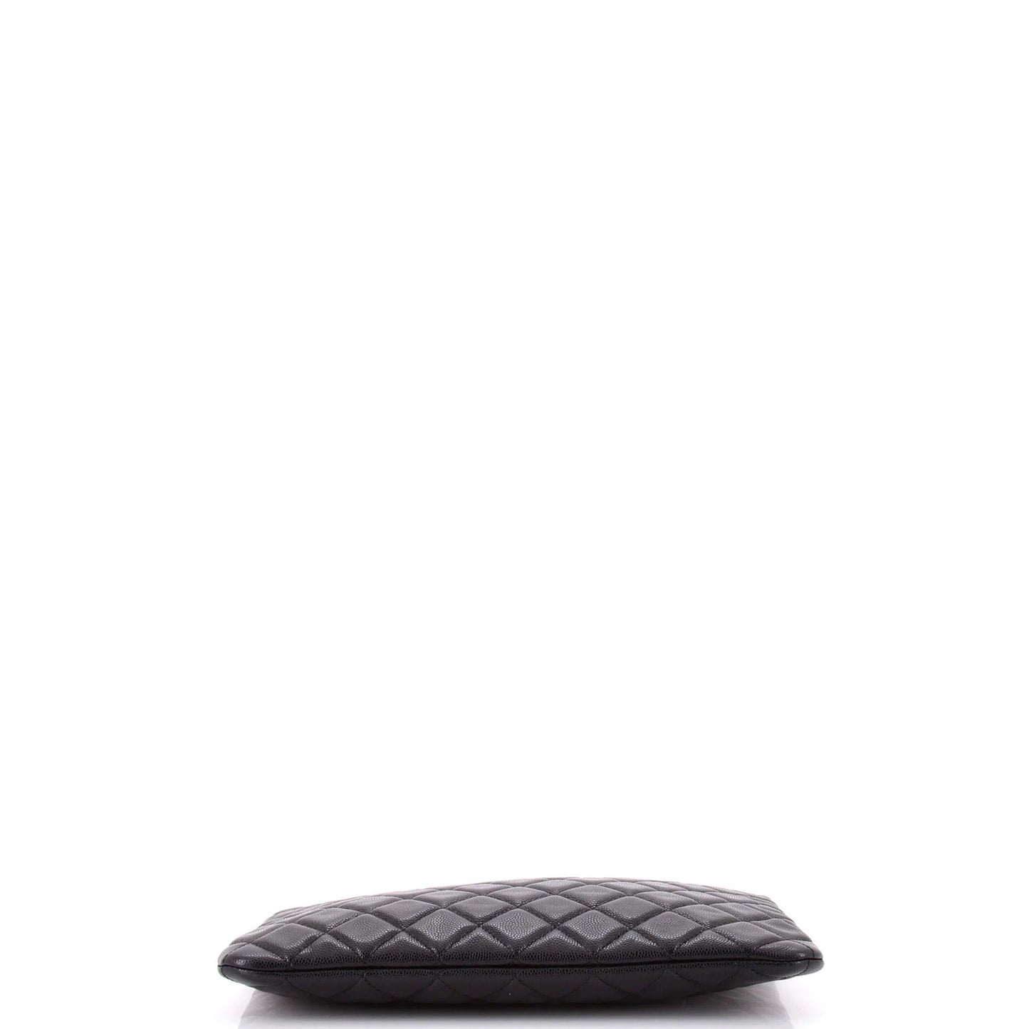 Chanel O Case Clutch Quilted Lambskin Medium