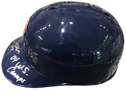 Bill Mueller "04 Ws Champs" Autographed Full Size Helmet