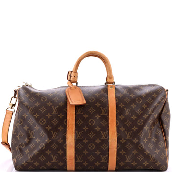 Louis Vuitton Keepall Bandouliere Bag Monogram Canvas 50