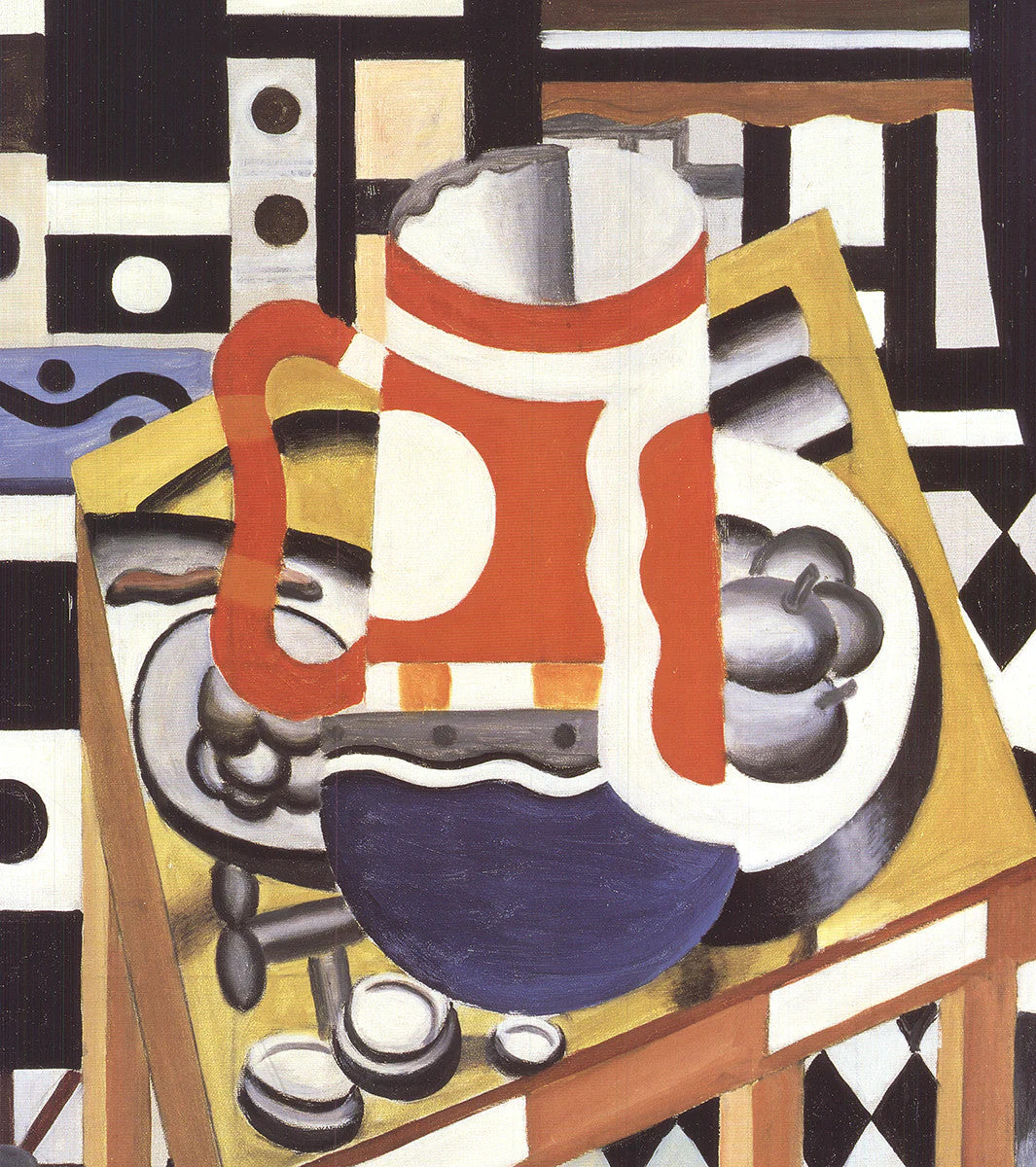 Fernand Leger Still Life With Beer Mug " Offset Lithograph Mode