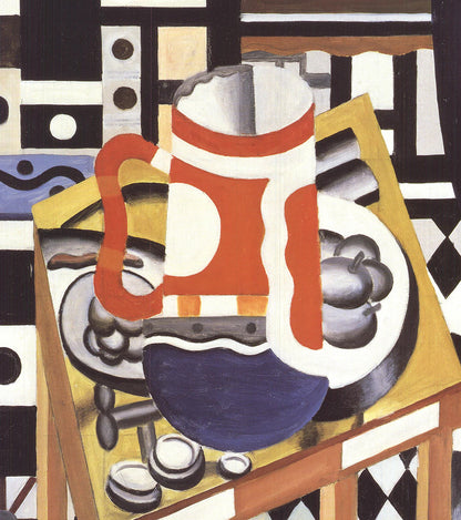 Fernand Leger Still Life With Beer Mug " Offset Lithograph Mode