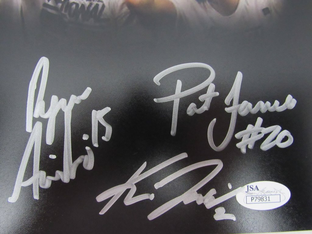 2016 Villanova National Champs Signed 11X14 Inch Photo By 7 Jsa 129924