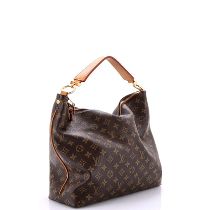 Louis Vuitton Sully Handbag Monogram Canvas Mm
