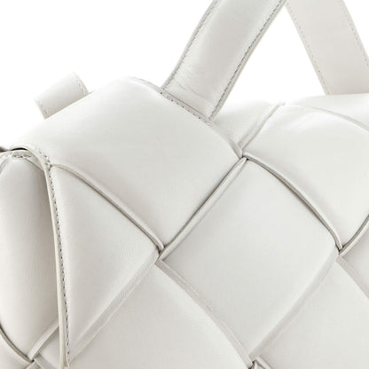 Bottega Veneta Top Handle Shoulder Bag Padded Maxi Intrecciato Leather