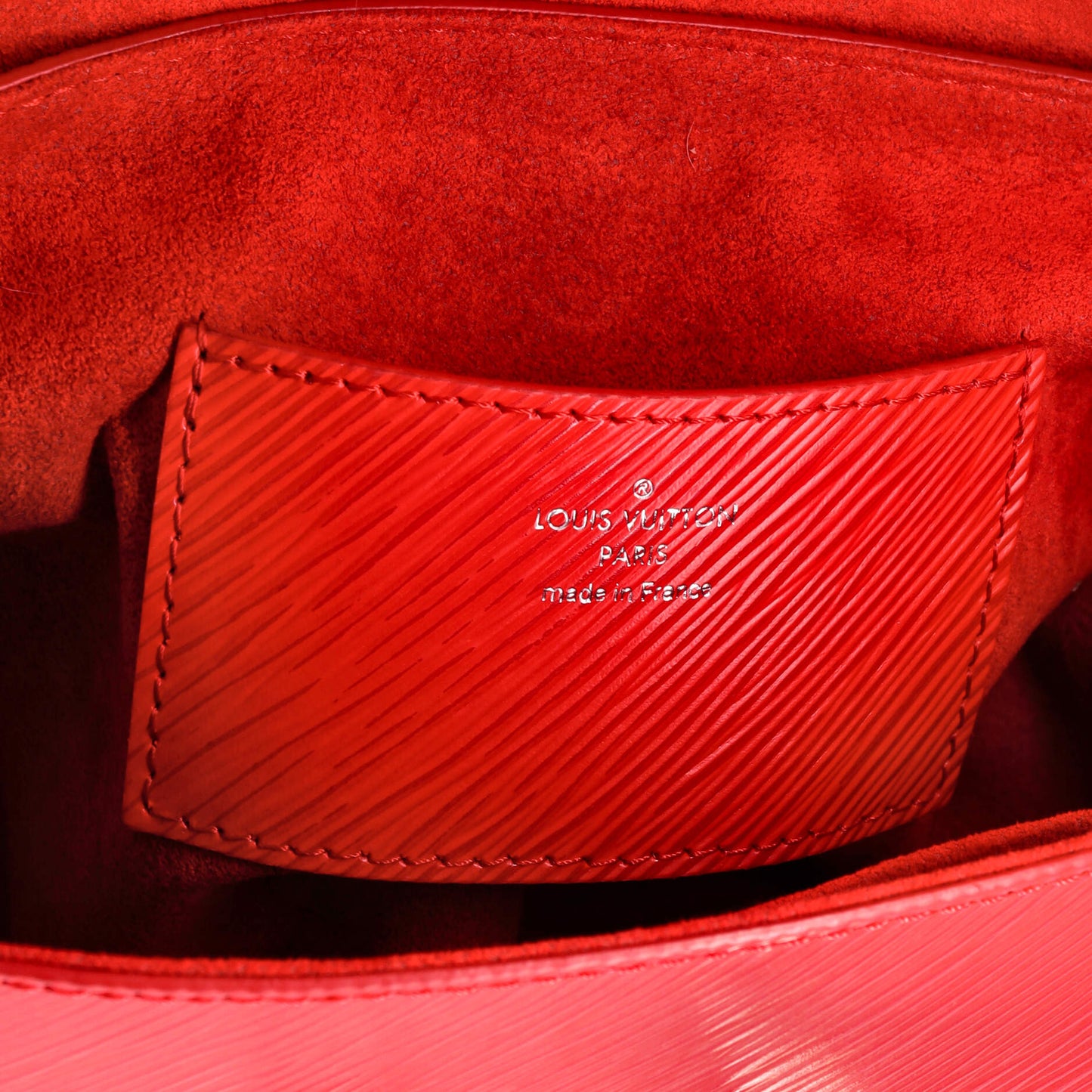 Louis Vuitton Twist Handbag Studded Epi Leather Mm