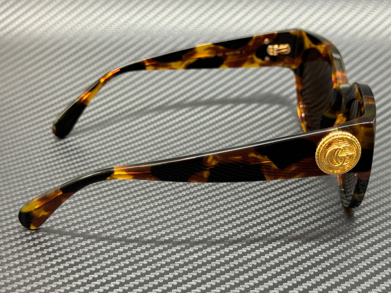 GG1408S 002 Havana Brown Women's Sunglasses Large 52 mm Gucci