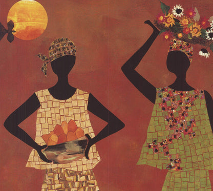 Charleen Martin Three Sisters " Offset Lithograph