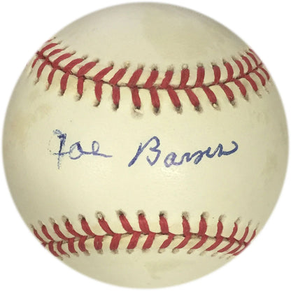 Joe Barnes Autographed National League Baseball