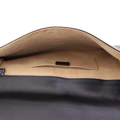 Gucci Sylvie Clutch Leather Maxi