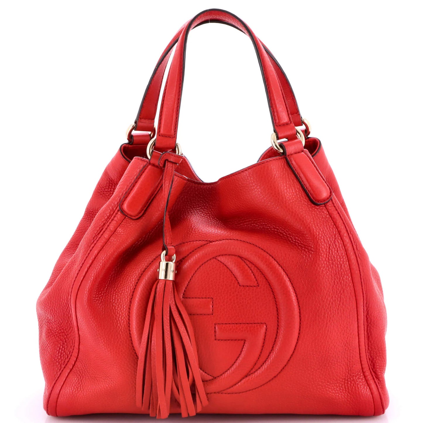 Medium Gucci Soho Shoulder Bag Leather