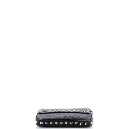Valentino Garavani Rockstud Top Handle Crossbody Pouch Leather Mini