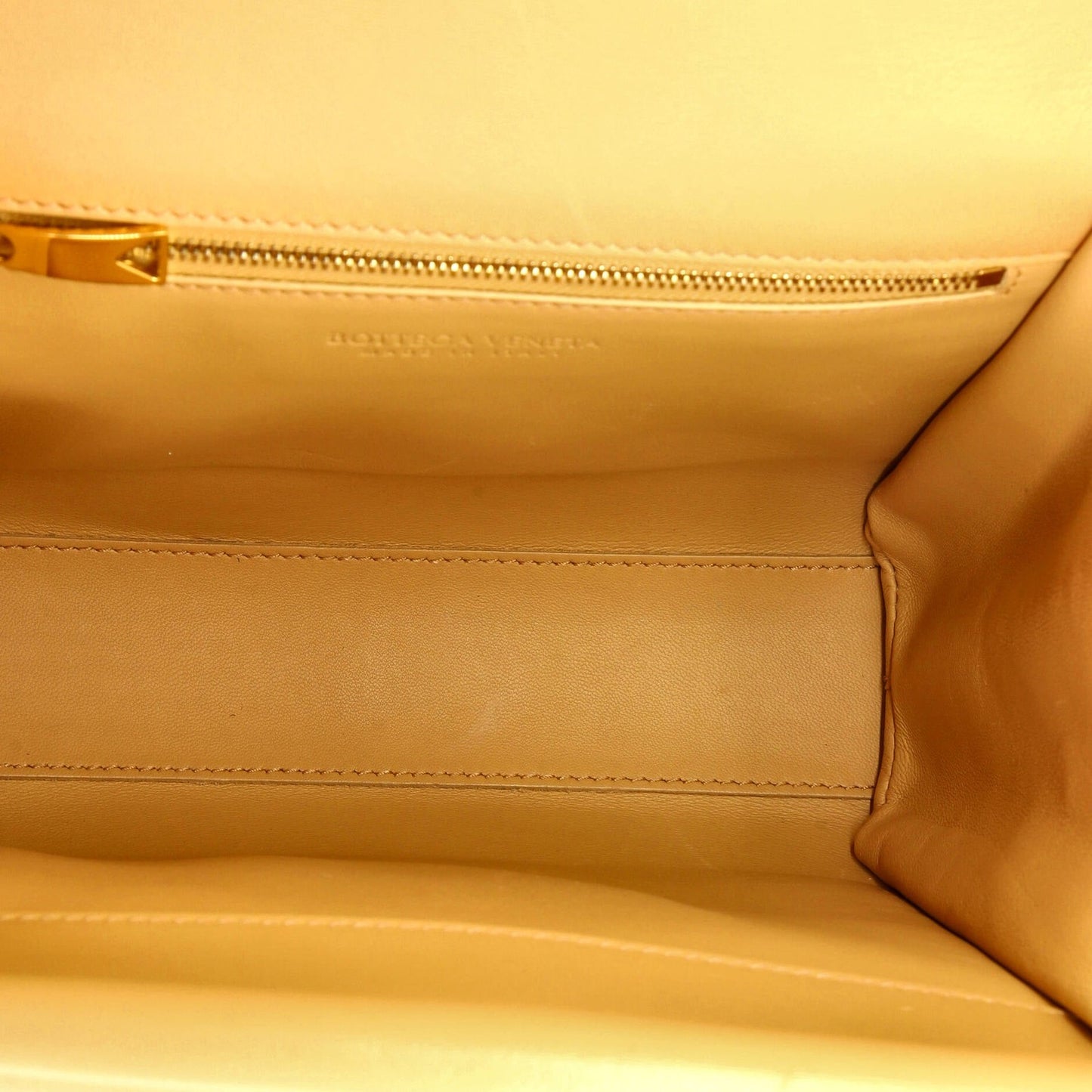 Bottega Veneta Clip Flap Bag Leather